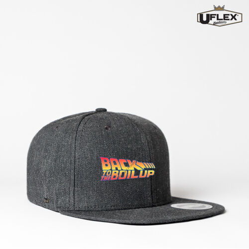 BACK TO THE BOILUP - U Flex Snap Back Flat Peak Cap Thumbnail