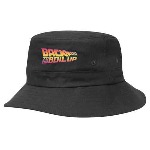 BACK TO THE BOILUP - Kids Twill Bucket Hat w/Toggle Thumbnail