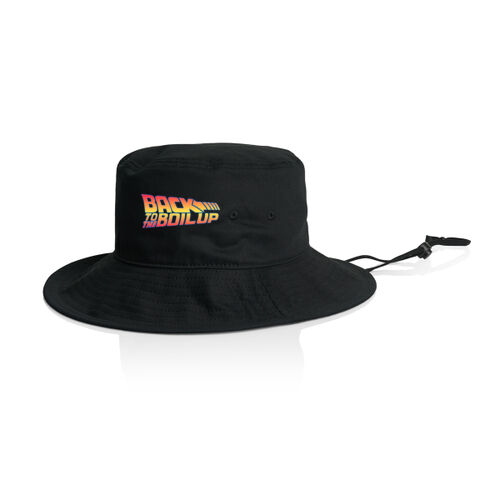 BACK TO THE BOILUP - AS Colour Wide Brim Bucket Hat Thumbnail