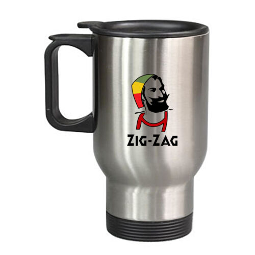 ZIG ZAG RASTA MAN - Travel Mug Thumbnail