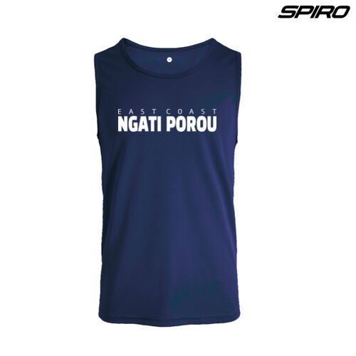 NGATI POROU E.C - Spiro Adult Impact Performance Aircool Singlet Thumbnail