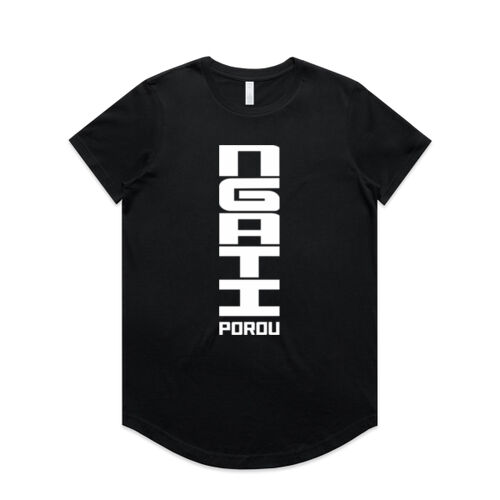 NGATI POROU - AS Colour Womens Maple Curve Tee Thumbnail