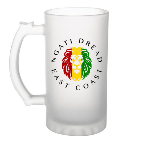 NGATI DREAD - Frosted Glass Beer Mug Thumbnail