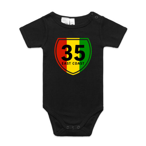 SH35 RASTA - AS Colour Organic Infant Mini-Me One-Piece Thumbnail