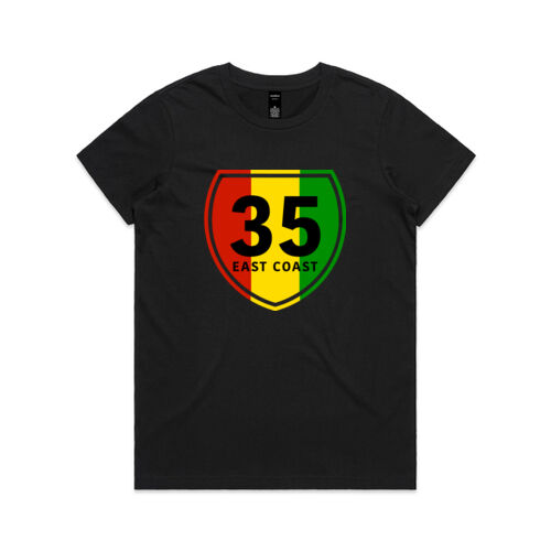 SH35 RASTA - AS Colour Womens Maple Tee Thumbnail