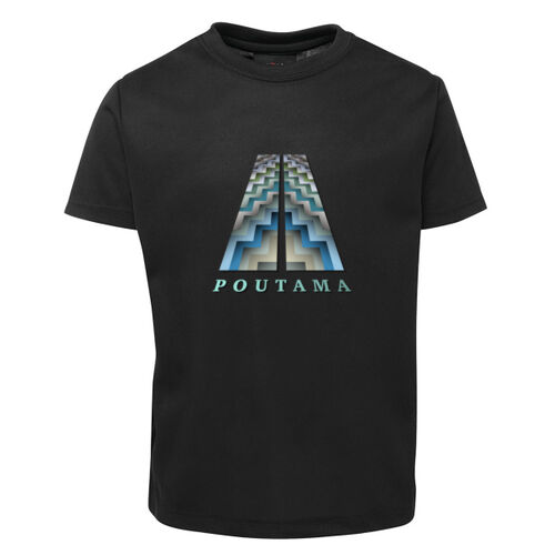 POUTAMA - Podium Kids Poly Tee Thumbnail