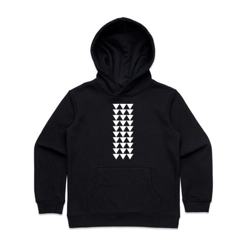 Niho Taniwha (White) - AS Colour Kids Supply Hoodie Thumbnail