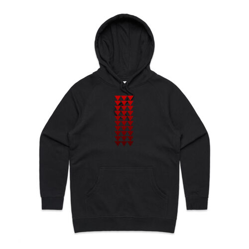 Niho Taniwha (red) - AS Colour Womens Supply Hood Thumbnail