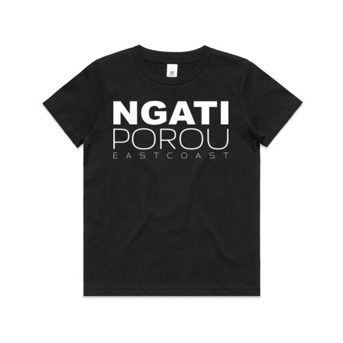 NGATI POROU - AS Colour Kids Youth T shirt Thumbnail