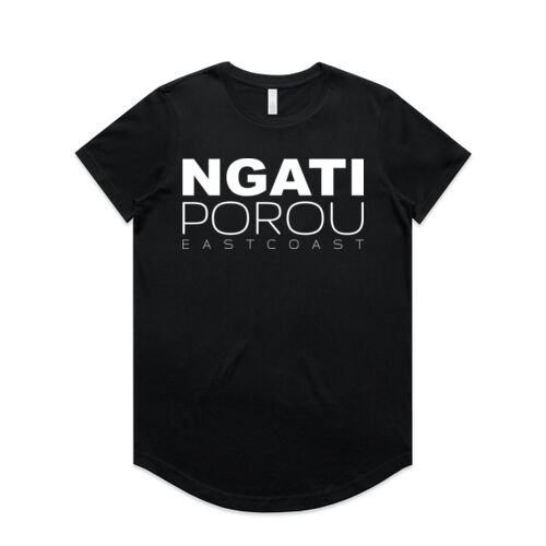 NGATI POROU - AS Colour Womens Maple Curve Tee Thumbnail