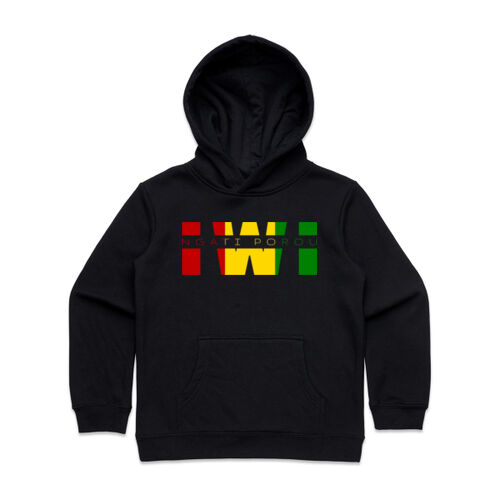 NGATI POROU IWI - AS Colour Kids Supply Hoodie Thumbnail