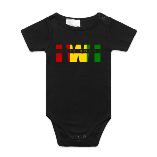 NGATI POROU IWI - AS Colour Organic Infant Mini-Me One-Piece Thumbnail