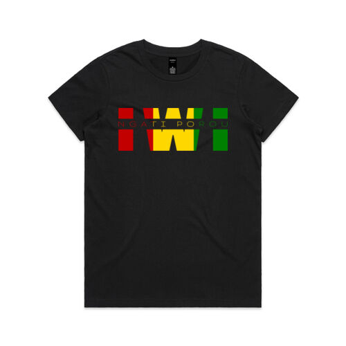 NGATI POROU IWI RASTA - AS Colour Womens Maple Tee Thumbnail