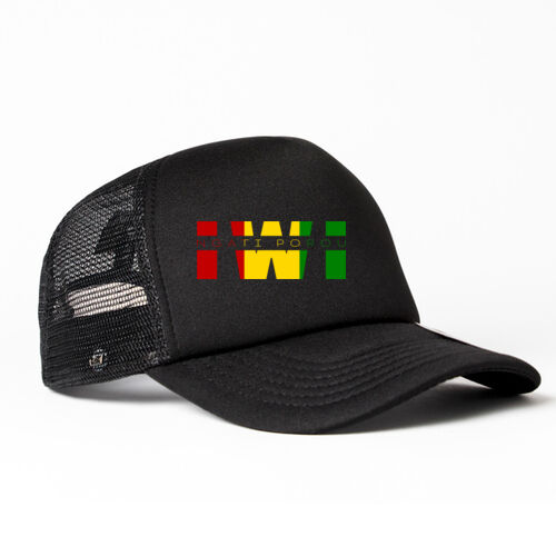 NGATI POROU IWI RASTA - U Flex Kids Snap Back Trucker Cap Thumbnail