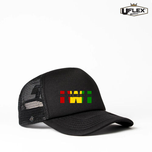 NGATI POROU IWI RASTA - UFlex Snap Back Trucker Cap Thumbnail