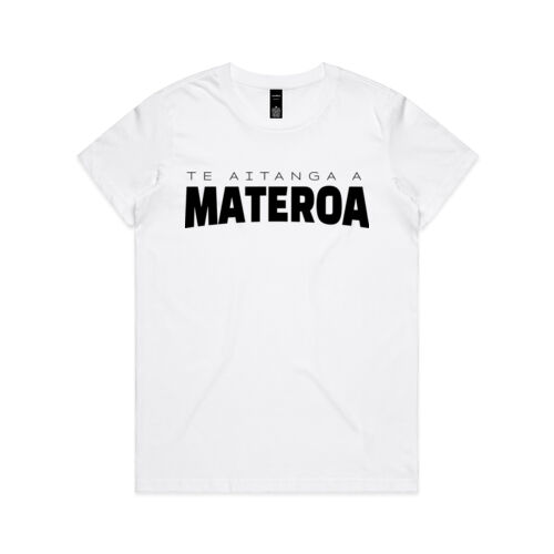 TE AITANGA-A-MATEROA - AS Colour Womens Maple Tee Thumbnail