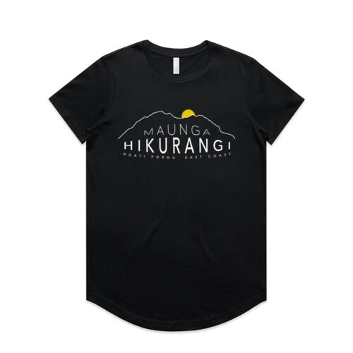 MAUNGA HIKURANGI - AS Colour Womens Maple Curve Tee Thumbnail