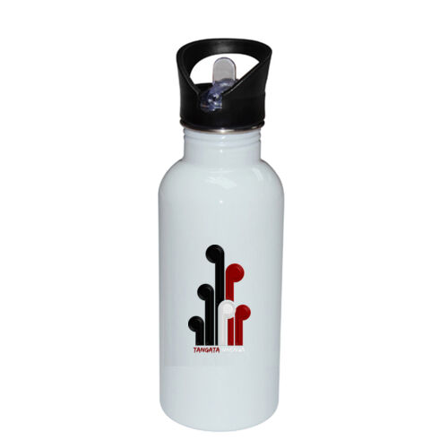 TANGATA WHENUA - Stainless Bottle with Straw Top Thumbnail