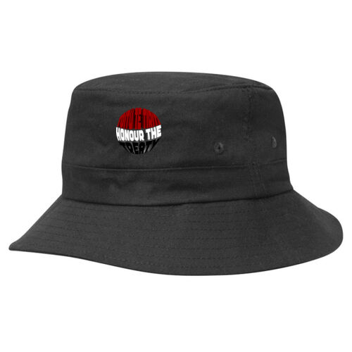 TOITŪ TE TIRITI - Kids Twill Bucket Hat w/Toggle Thumbnail