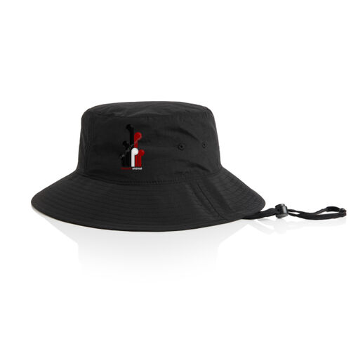TANGATA WHENUA - AS Colour Nylon Wide Brim Bucket Hat Thumbnail