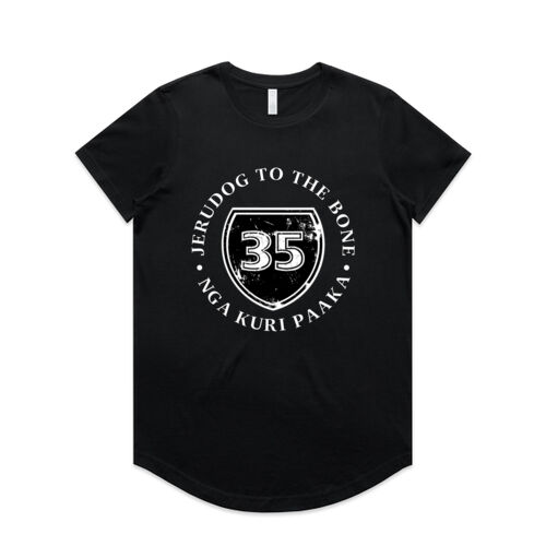 JERUDOG TO THE BONE 35 - AS Colour Womens Maple Curve Tee Thumbnail