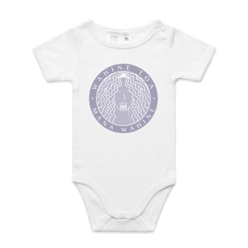 WAHINE TOA - MANA WAHINE - AS Colour Organic Infant Mini-Me One-Piece Thumbnail