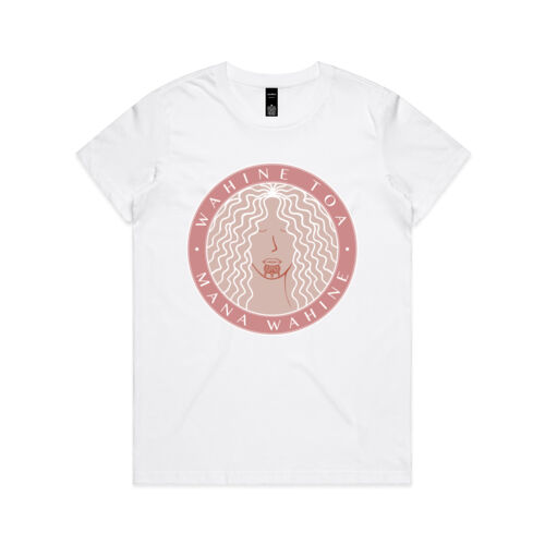 WAHINE TOA - MANA WAHINE - AS Colour Womens Maple Tee Thumbnail