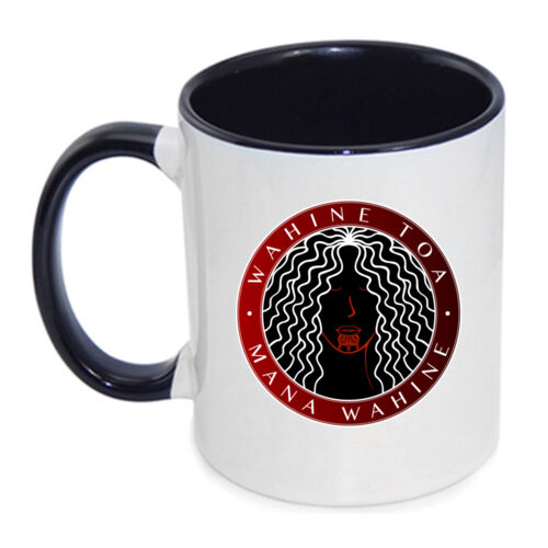 WAHINE TOA - MANA WAHINE - Inner Coloured Mug Thumbnail