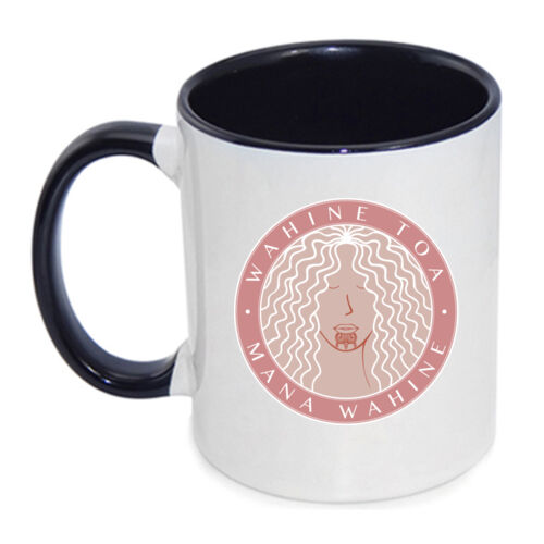 WAHINE TOA - MANA WAHINE - Inner Coloured Mug Thumbnail