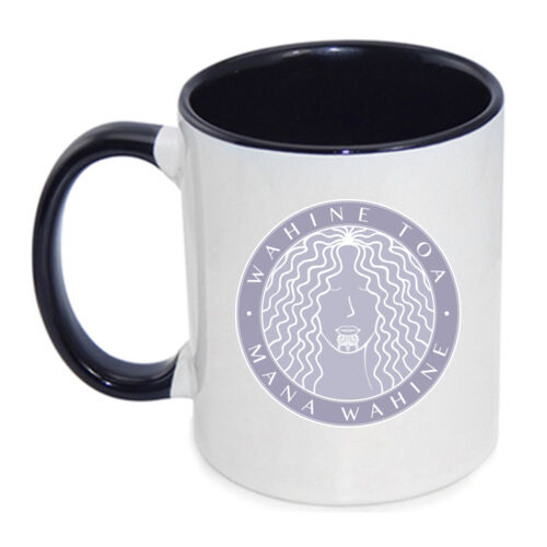 WAHINE TOA - MANA WAHINE - Inner Coloured Mug Thumbnail