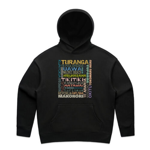 Reppin Gizzy E.C Town Names - AS Colour Womens Relax Hood Thumbnail