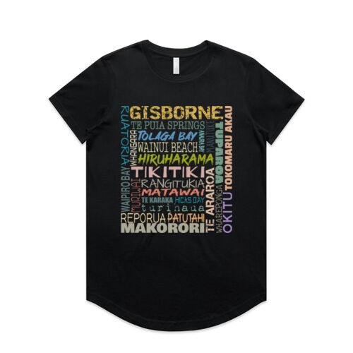 Reppin Gizzy E.C Town Names  - AS Colour Womens Maple Curve Tee Thumbnail