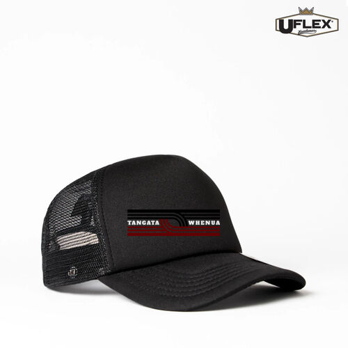 TANGATA WHENUA - UFlex Snap Back Trucker Cap Thumbnail