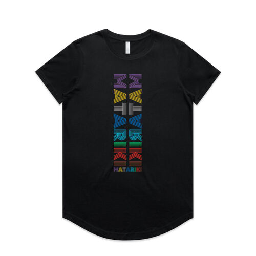 MATARIKI - AS Colour Womens Maple Curve Tee Thumbnail