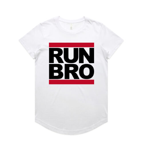 RUN BRO - AS Colour Womens Maple Curve Tee Thumbnail