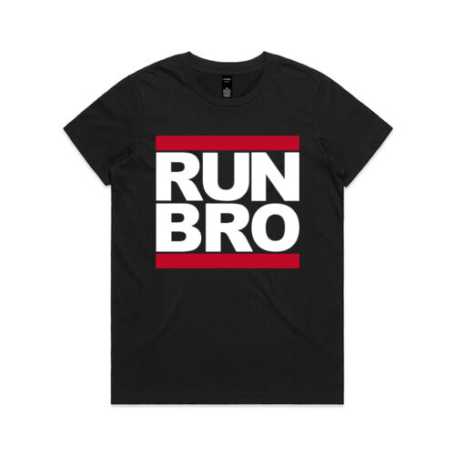 RUN BRO - AS Colour Womens Maple Tee Thumbnail