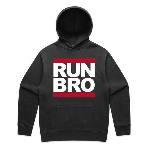 RUN BRO - AS Colour Mens Relax Faded Hood Thumbnail