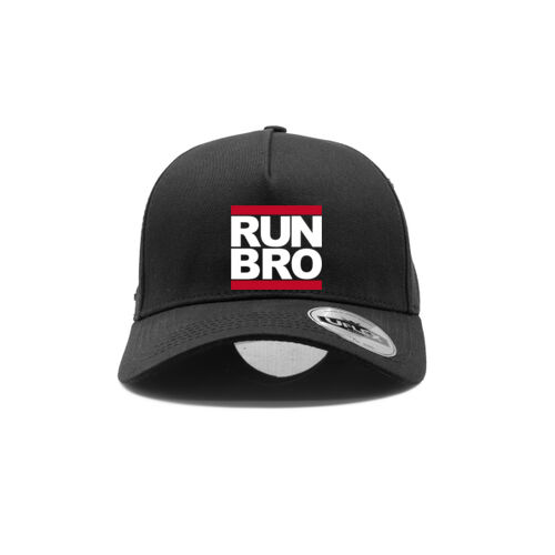 RUN BRO - UFlex Adults Pro Style 5 Panel Snapback Cap Thumbnail