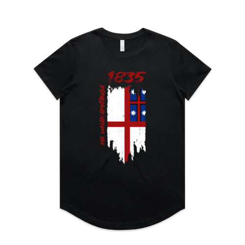 HE WHAKAPUTANGA FLAG - AS Colour Womens Maple Curve Tee Thumbnail