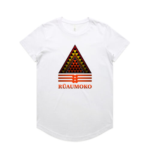 RŪAUMOKO - AS Colour Womens Maple Curve Tee Thumbnail