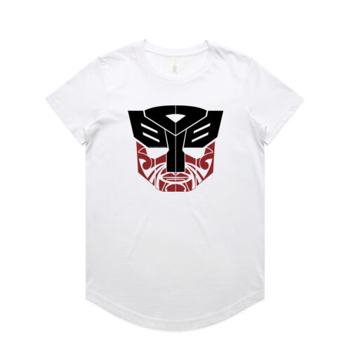 MAORI TRANSFORMER - AS Colour Womens Maple Curve Tee Thumbnail