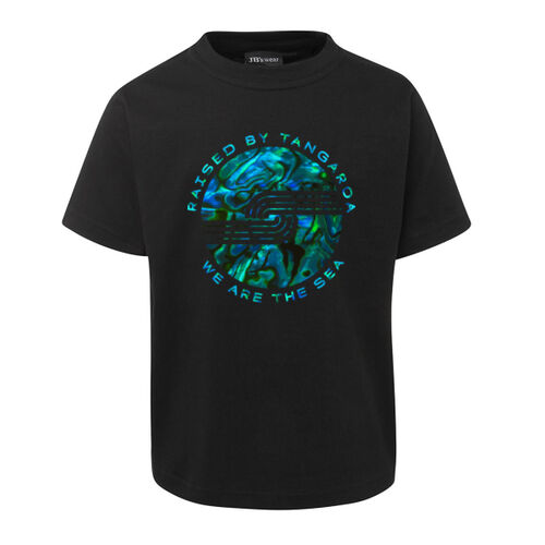 RAISED BY TANGAROA PAUA - JB's Kids Tee Thumbnail