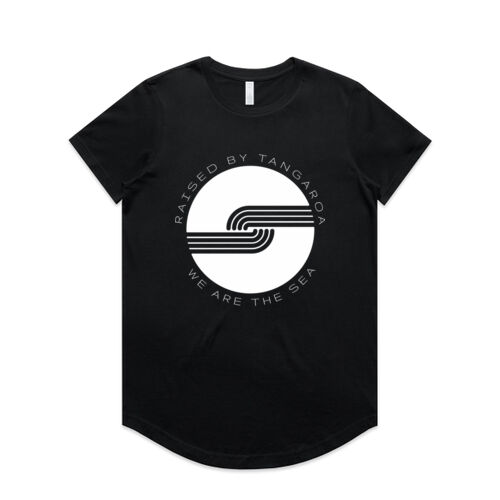 RAISED BY TANGAROA - AS Colour Womens Maple Curve Tee Thumbnail