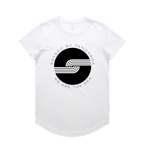 RAISED BY TANGAROA - AS Colour Womens Maple Curve Tee Thumbnail