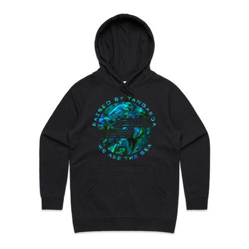 RAISED BY TANGAROA PAUA - AS Colour Womens Supply Hood Thumbnail