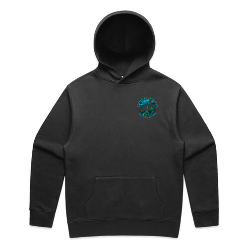 RAISED BY TANGAROA PAUA - AS Colour Mens Relax Faded Hood Thumbnail