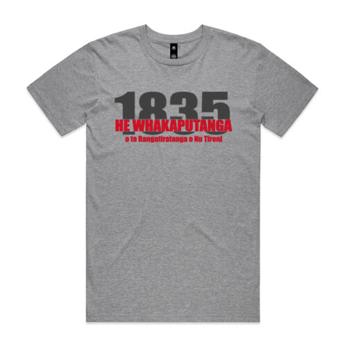 HE WHAKAPUTANGA 1835 - AS Colour Mens Staple T shirt Thumbnail