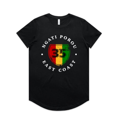 NGATI POROU 35 RASTA - AS Colour Womens Maple Curve Tee Thumbnail