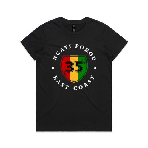 NGATI POROU 35 RASTA - AS Colour Womens Maple Tee Thumbnail