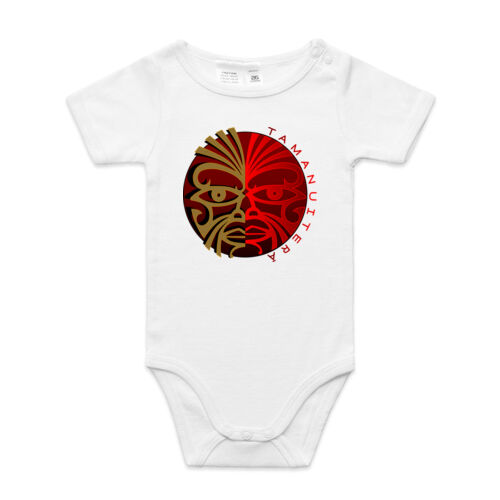 TAMANUITERĀ - AS Colour Organic Infant Mini-Me One-Piece Thumbnail